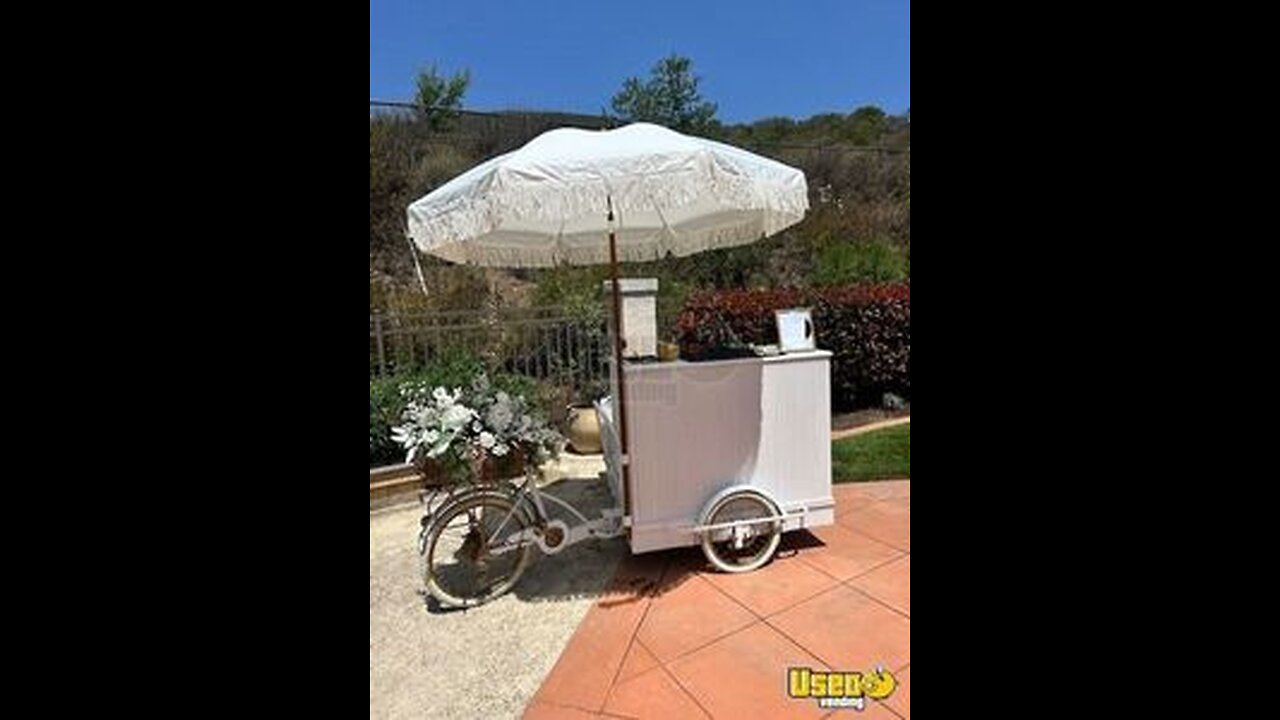 Turnkey Business - 2024 Custom Mobile Bar Bike | Beverage Unit for Sale in California!