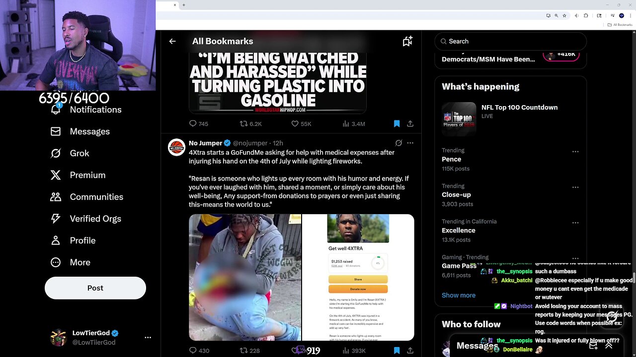 [7.6.25, Part 2] LowTierGod (live) 2025-07-06 213805 [323922610044]