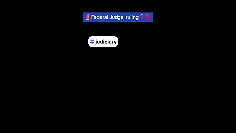 Another Federal Judge another ruling against the Trump Administration