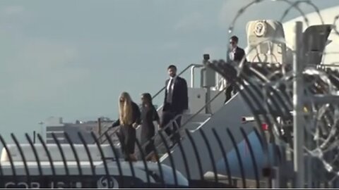 Charlie Kirk's wife Erika clutches Usha Vance's hand as casket arrives in Phoenix