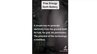 Free Energy Earth Battery