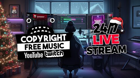 Christmas Music Copyright Free Live Stream 24/7 🎅 Royalty Free Christmas Songs 🎄