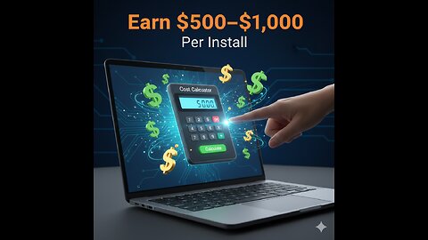 Sell This Calculator Install for $500 $1000 to Your Contractor Clients