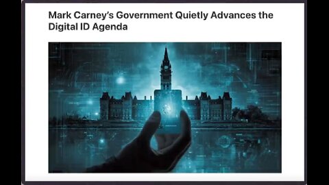 Digital ID is coming to Canada. It will soon be mandatory to collect welfare & unemployment but we all know, it won’t stop there.