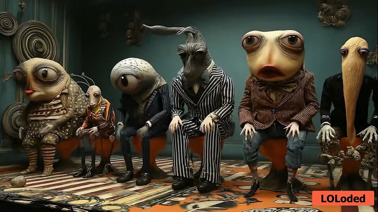 Spooky AI Creatures Grooving ! 🎃👻🕺