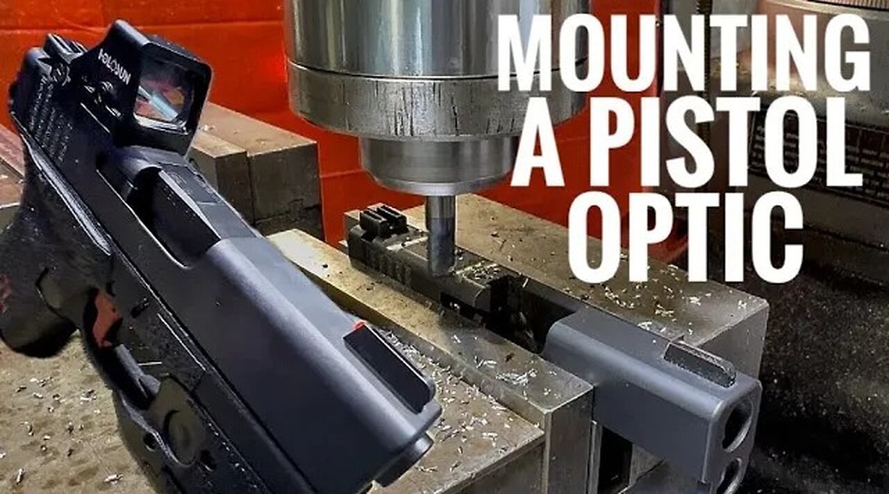 Mounting A Red Dot On A Glock 43 Pistol