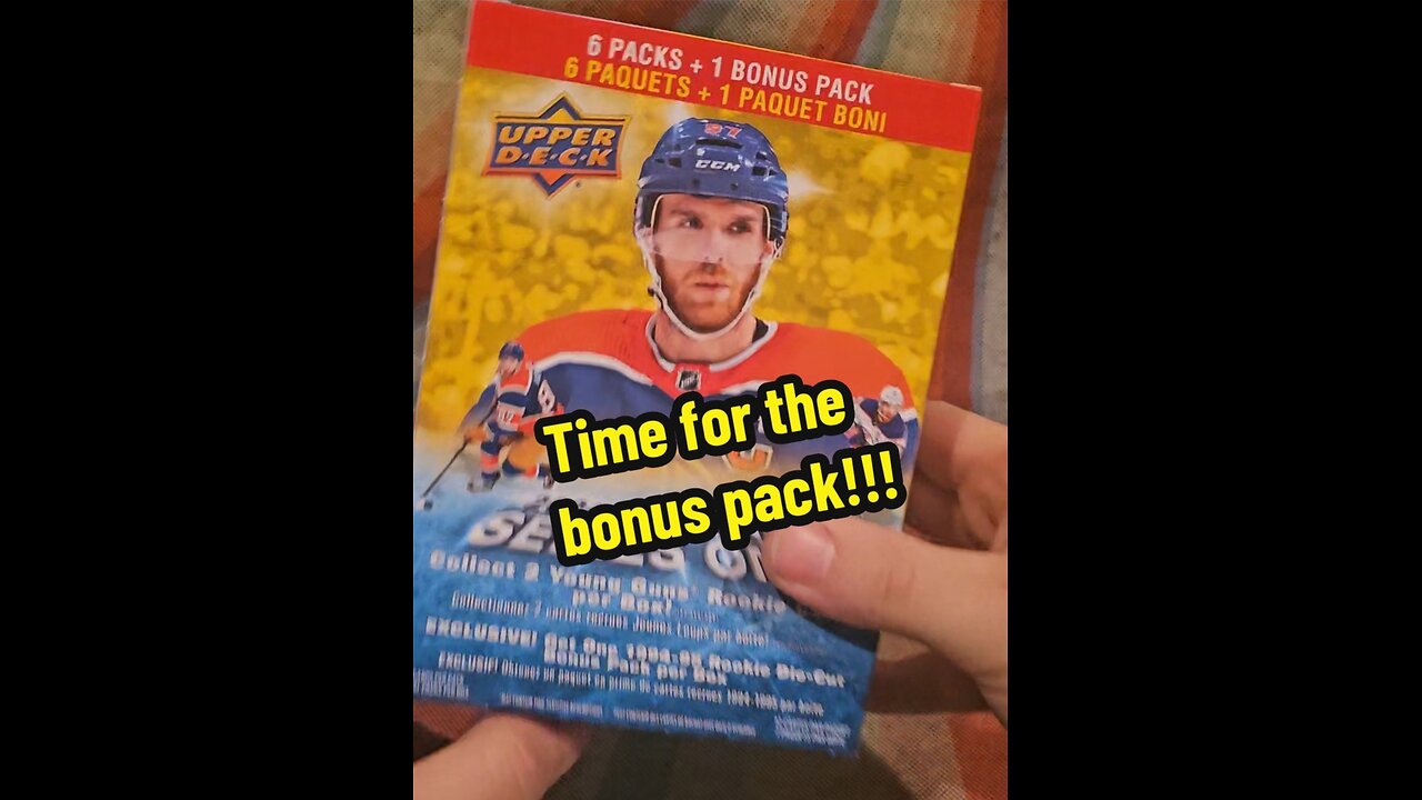 Bonus pack from this 24/25 Series 1 mega box