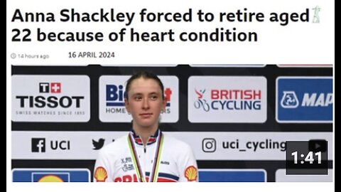 "British Olympian Retires at 22 Due to Heart Problem, 16th April 2024"