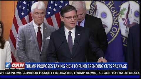 TRUMP PROPOSES TAXING RICH TO FUND SPENDING CUTS PACKAGE