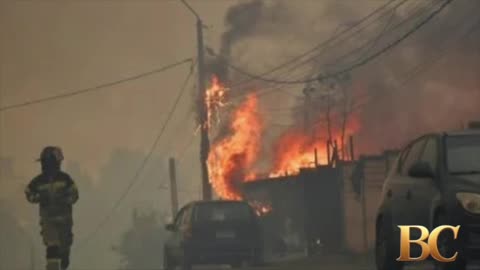 Chilean president declares state of catastrophe as wildfires kill at least 18