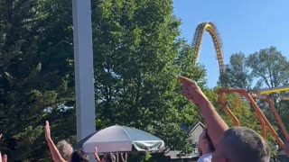 Man saves boy about to jump off of monorail track at Hershey Park
