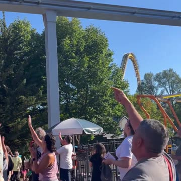 Man saves boy about to jump off of monorail track at Hershey Park
