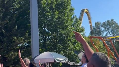 Man saves boy about to jump off of monorail track at Hershey Park