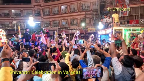 Varanasi-02-Sivaratri Celebration In Varanasi (Dashaswamedh Road)