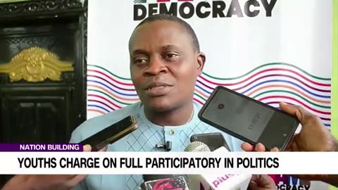 NATION BUILDING: YOUTHS CHARGED ON FULL PARTICIPATION IN POLITICS