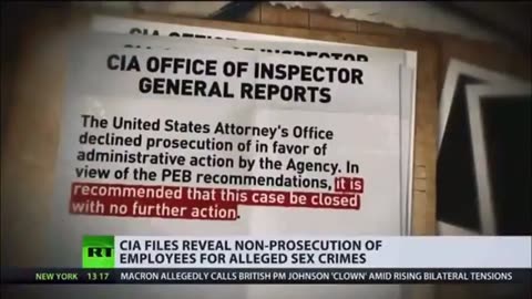 RT Report on the CIA Raping Babies and Children