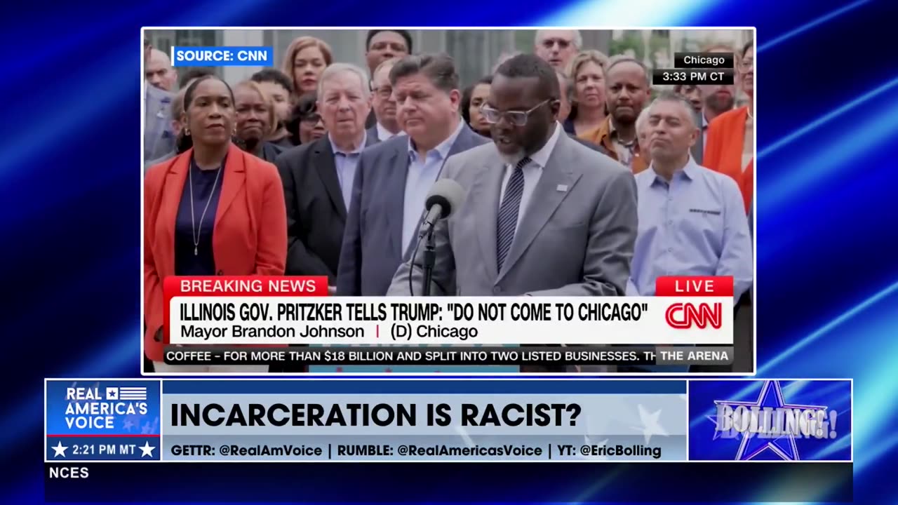 DEMS ARE CALLING INCARCERATION RACIST?