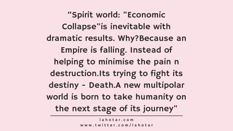Lahotar Quote - 6 August 2025