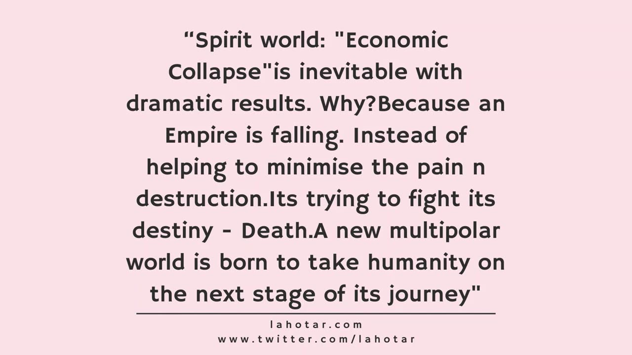 Lahotar Quote - 6 August 2025