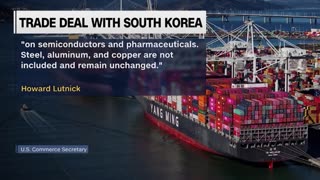 Trump announces trade deal with South Korea hours before Aug. 1 deadline