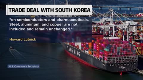 Trump announces trade deal with South Korea hours before Aug. 1 deadline