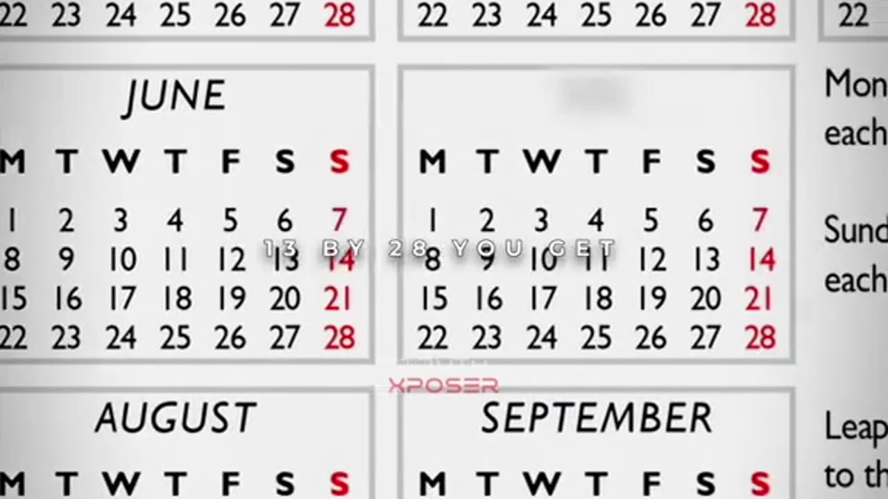 There use to be a 13th month The Gregorian Calendar