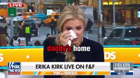 Why is Erika Kirkkk speaking with the rhyme, meter, and cadence of Eminem lyrics?