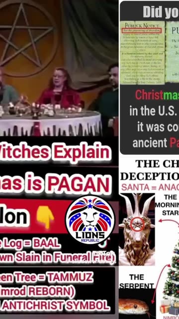 CHRISTMAS IS A SATANIC PRACTICE: DEVIL IN THE CHURCH