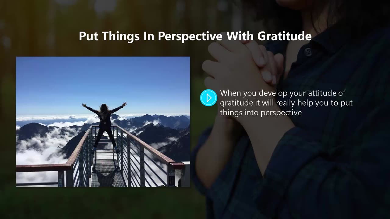 The Attitude of Gratitude - Part Two
