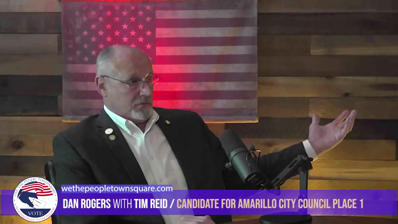 Dan Rogers Sits Down with Tim Reid, Candidate for City Council Place 1