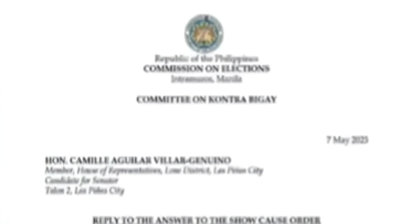 Paglilinaw ni Villa sa Isyu ng Pamimili ng Boto