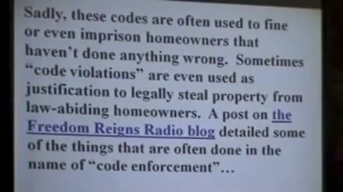 PASTOR WICKSTROM ON AGENDA 21