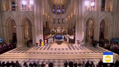 France officially reopens Notre Dame cathedral towers