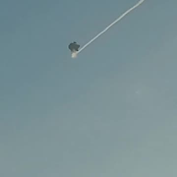 Moment a Ukrainian F16 Hitting a Russian Attack Drone with Sidewinder Missile
