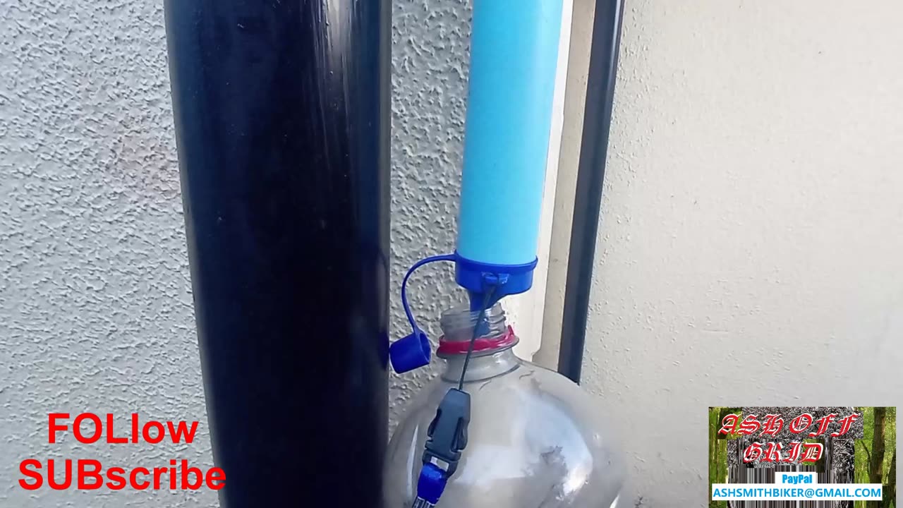 #howto , use a straw water filter with bottles,