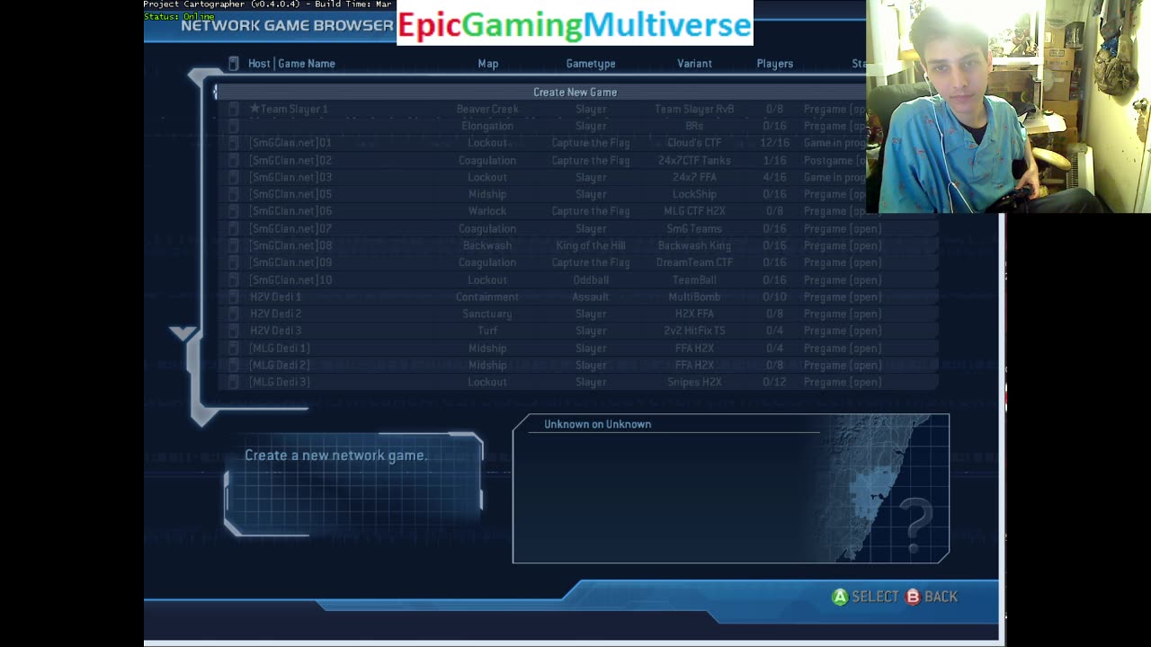 Halo 2 Online Multiplayer Match #17 With Live Commentary Part #1