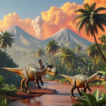 Cuándo empezó a existir el mundo? dinossauros