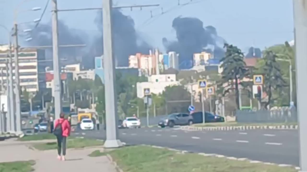 ❗️Kharkiv is under a massive drone attack by Russian forces.