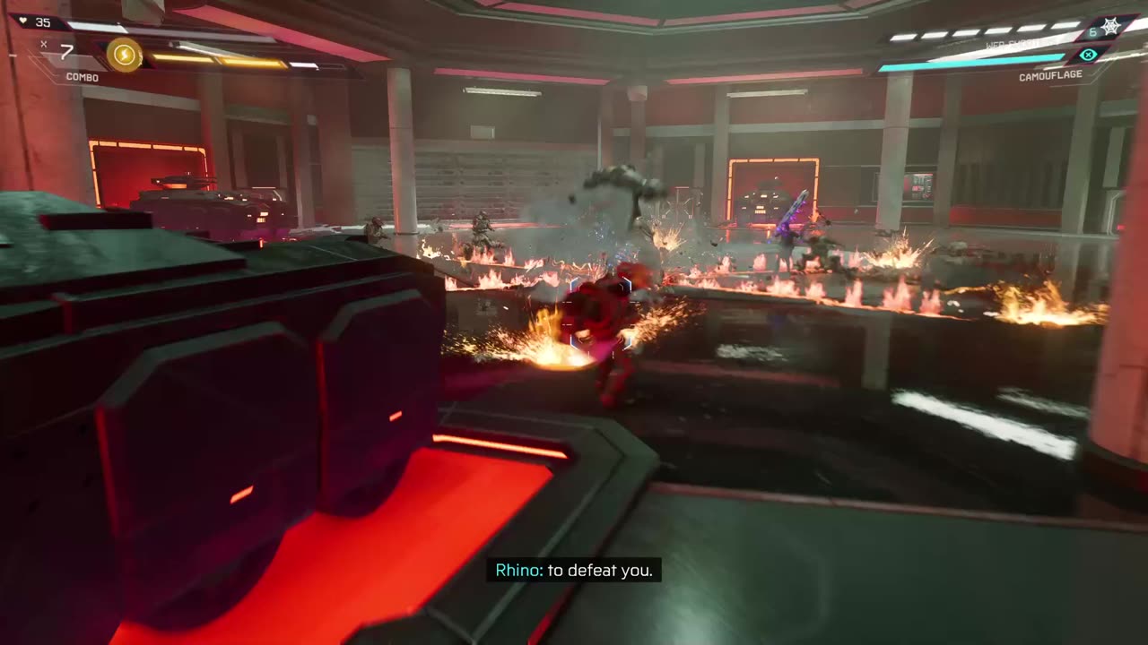 Fighting the upgraded rhino