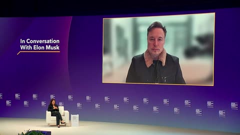 Elon Musk speaks remotely at the Qatar Economic Forum - May 20, 2025