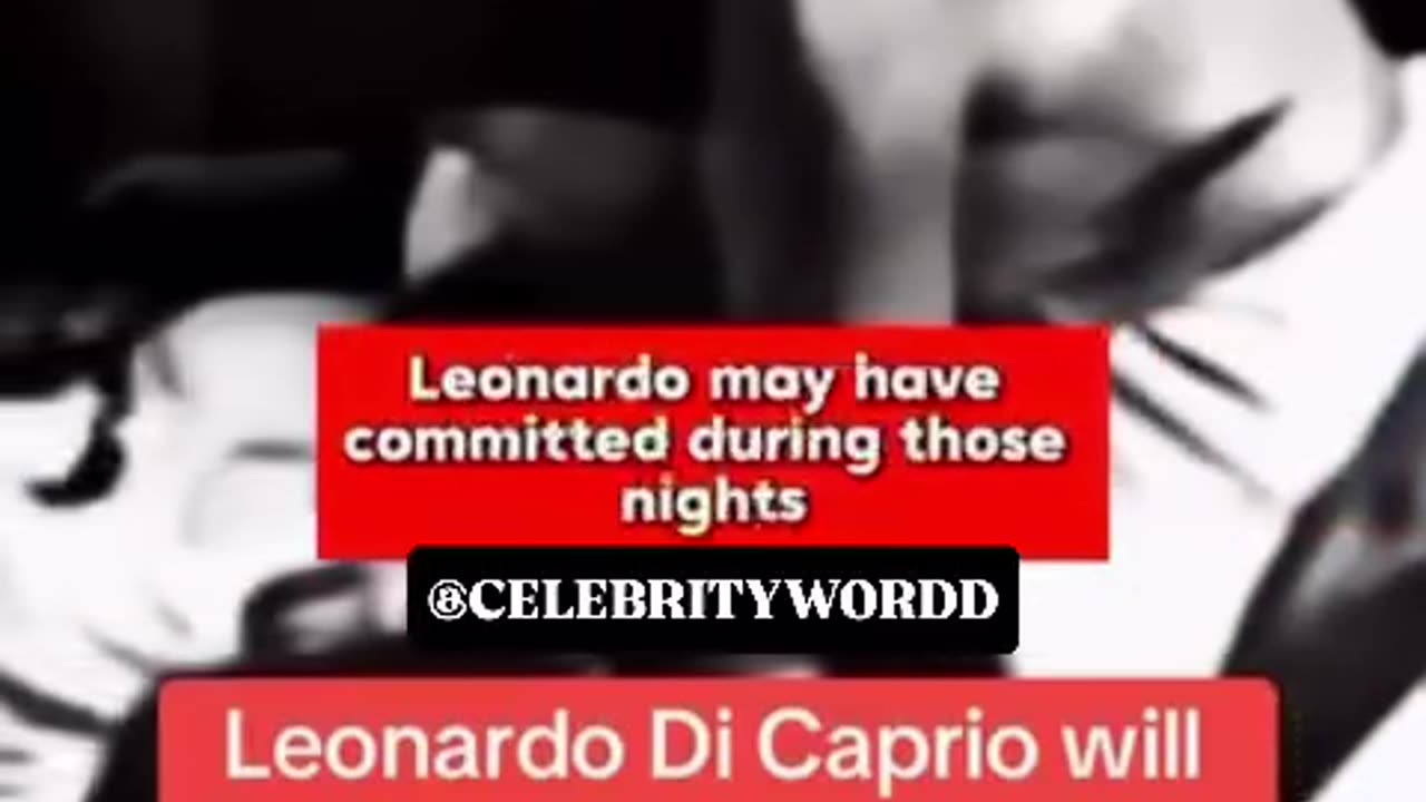 Leonardo Di Carpio Will Lose everything because of Diddy