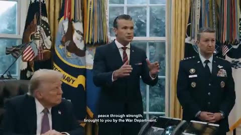 DEPARTMENT OF WAR - PEACE THROUGH STRENGTH 