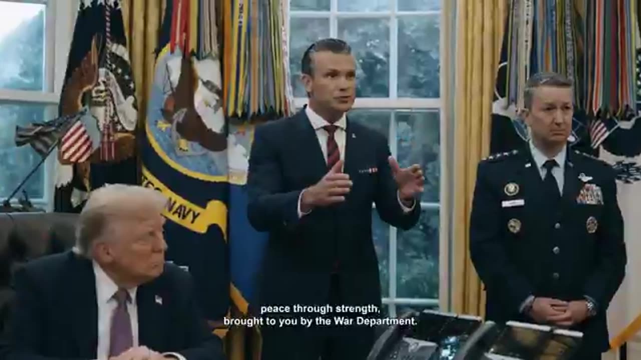 DEPARTMENT OF WAR - PEACE THROUGH STRENGTH