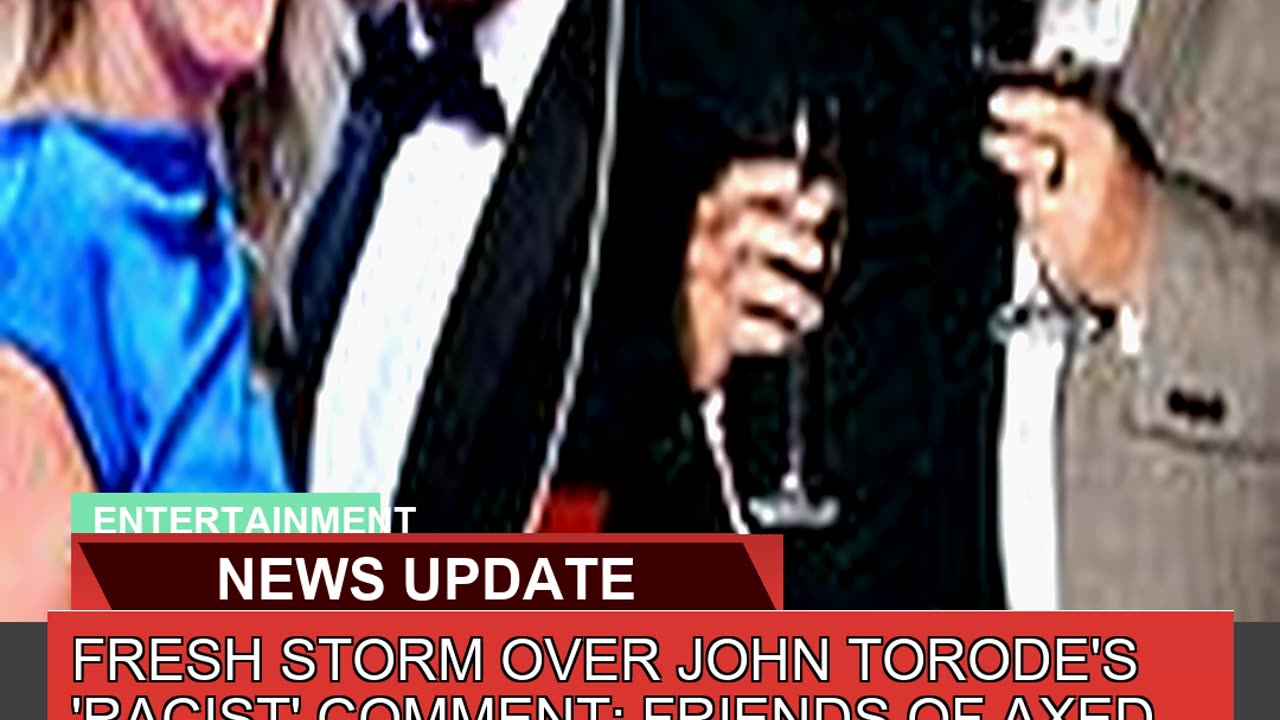 Fresh Storm Over John Torodes Racist Comment F