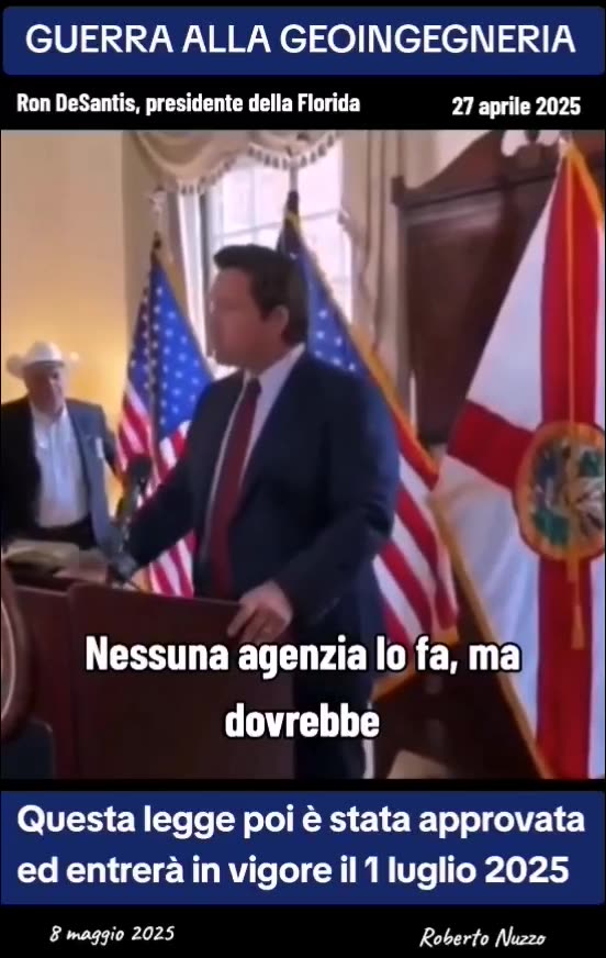 GEOINGEGNERIA: 35 STATI DEGLI USA LEGIFERANO IL DIVIETO (le fonti in descrizione)