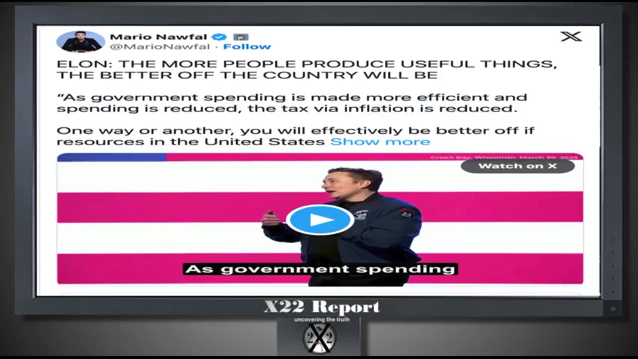 X-22 Financial Report - Trump Is Surrounding China & The Federal Reserve At The Same Time...4-12-25