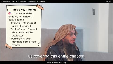 2. The Chapter on Tawhīd - Title and Context | Shaykh Ahmad Musa Jibril (حفظه الله)