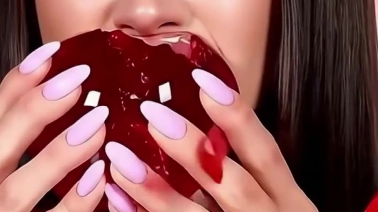 ASMR Glass Fruit Cutting | Most Relaxing & Satisfying Short Video #Shorts #eating #asmr #glassfruit
