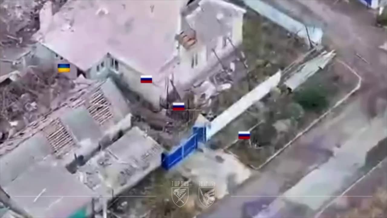 Single Ukrainian Soldier Drops Three