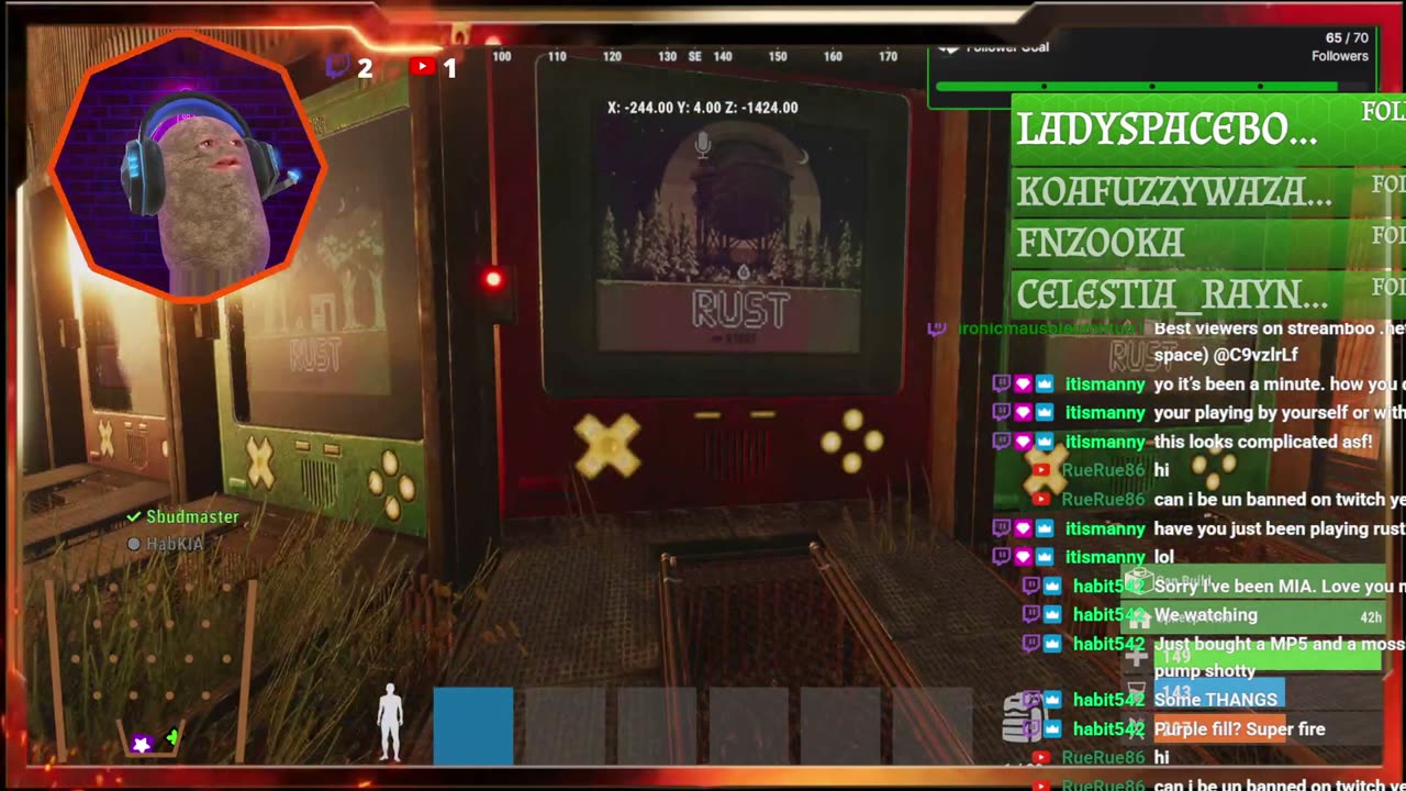 sbudmaster new streamer, feedback welcome